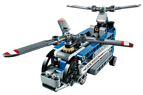 Конструктор LEGO Technic 42020 Twin Rotor Helicopter Двухроторный вертолет УЦЕНКА